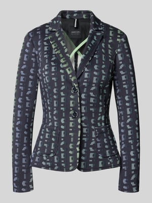 Slim Fit Blazer mit Logo-Detail Shop The Look MANNEQUINE