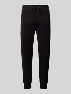 Slim Fit Sweatpants mit Strukturmuster Modell 'Lamont' Shop The Look MANNEQUINE