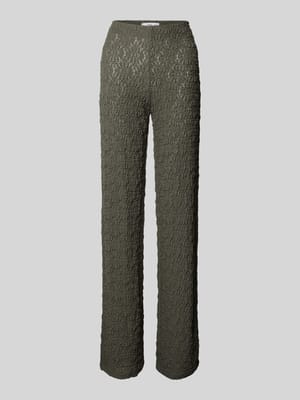 Hose mit elastischem Bund Modell 'VERDI' Shop The Look MANNEQUINE