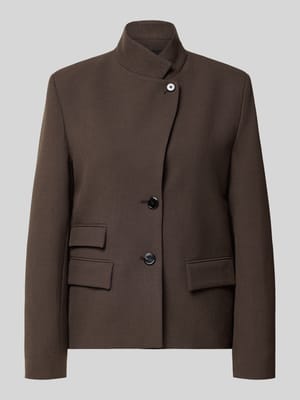 Regular Fit Blazer mit Stehkragen Modell 'LEO' Shop The Look MANNEQUINE