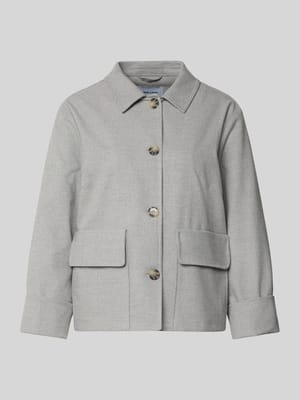 Regular fit blazer met klepzakken Shop The Look MANNEQUINE