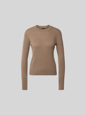 Kaschmirpullover in Strick-Optik Shop The Look MANNEQUINE