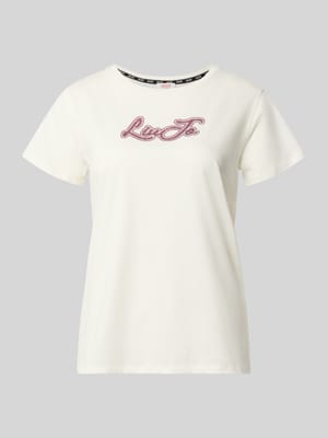 T-shirt met strass-steentjes Shop The Look MANNEQUINE