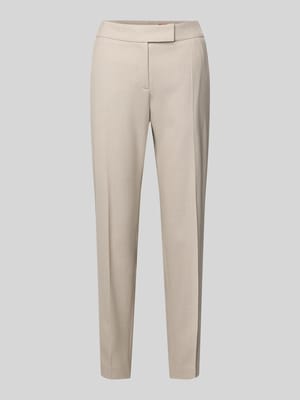 Regular Fit schmale Hose mit Viskose-Anteil Modell 'HILESA' Shop The Look MANNEQUINE