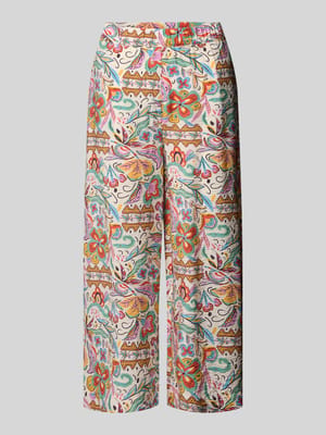 Relaxed Fit Culotte aus Viskose-Mix Shop The Look MANNEQUINE