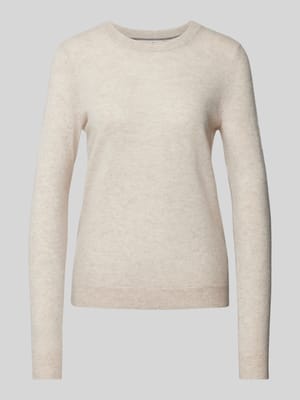 Strickpullover mit Strukturmuster Shop The Look MANNEQUINE