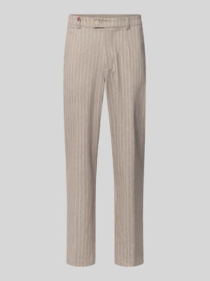 Hose mit Label-Detail Modell 'Orlando' Shop The Look MANNEQUINE