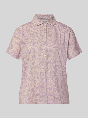 Relaxed Fit Poloshirt aus reiner Baumwolle Shop The Look MANNEQUINE