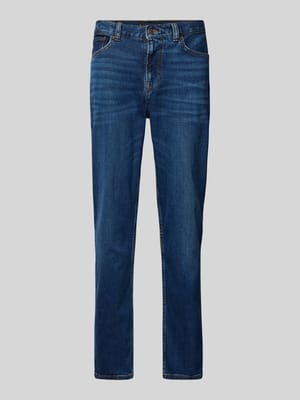 Relaxed Tapered Fit Jeans im 5-Pocket-Design Modell 'CORE HARLEM' Shop The Look MANNEQUINE