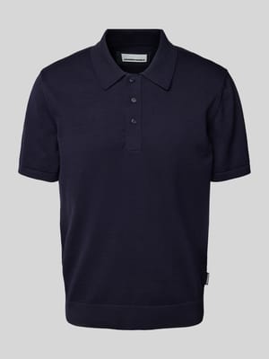 Poloshirt mit Label-Detail Modell 'TAAKOS' Shop The Look MANNEQUINE