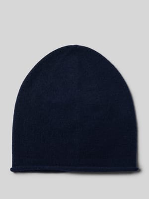 Kaschmirmütze mit Rollsaum Shop The Look MANNEQUINE