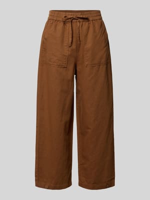Regular Fit Leinenhose aus Leinen-Baumwolle-Mix Shop The Look MANNEQUINE