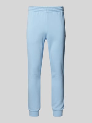 Slim fit sweatpants met logopatch Shop The Look MANNEQUINE