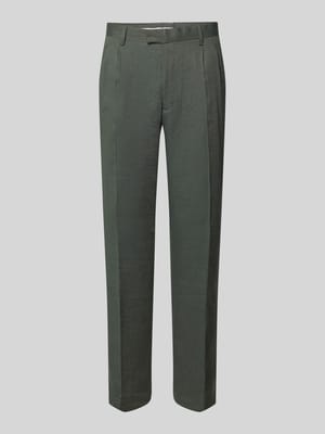 Stoffhose aus Leinenmix Shop The Look MANNEQUINE