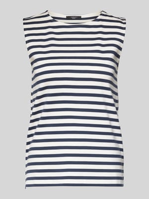 Regular Fit Tank-Top aus reiner Baumwolle Modell 'MULTIH' Shop The Look MANNEQUINE