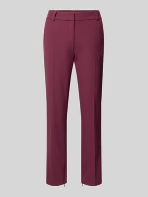 Regular Fit Smalle broek met vouwplooien model 'Hedima-1' Shop The Look MANNEQUINE