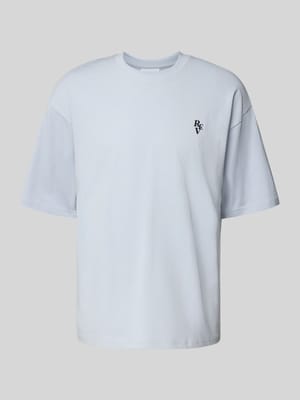 T-shirt o kroju relaxed fit z okrągłym dekoltem Shop The Look MANNEQUINE