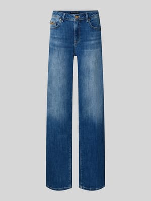 Jeans o kroju straight fit z mieszanki bawełny model 'KIRA' Shop The Look MANNEQUINE