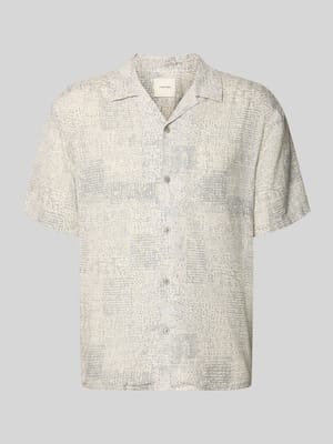 Relaxed Fit Freizeithemd aus Leinen-Lyocell-Mix  Shop The Look MANNEQUINE