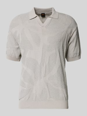 Relaxed Fit Poloshirt aus reiner Baumwolle Modell 'ASURFO' Shop The Look MANNEQUINE