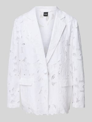 Blazer met kant, model 'Jonara' Shop The Look MANNEQUINE