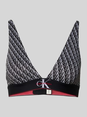 Slim fit bh met all-over logoprint Shop The Look MANNEQUINE