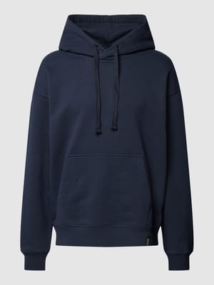 Loose Fit Hoodie mit Label-Detail Shop The Look MANNEQUINE