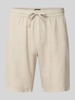 Shorts mit elastischem Bund und Gesäßtasche Shop The Look MANNEQUINE