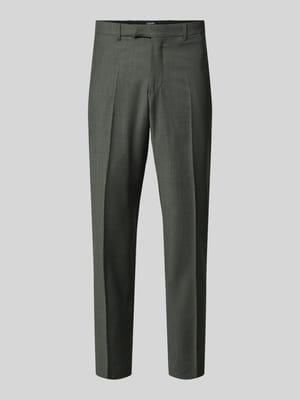 Modern Fit Anzughose mit Bügelfalten Modell 'Brad' Shop The Look MANNEQUINE
