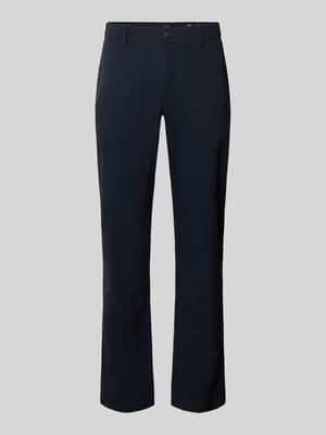 Spodnie w kroju tapered fit z tylnymi kieszeniami Shop The Look MANNEQUINE