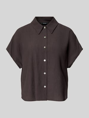 Regular fit blouseshirt met structuurmotief, model 'Fasinga' Shop The Look MANNEQUINE