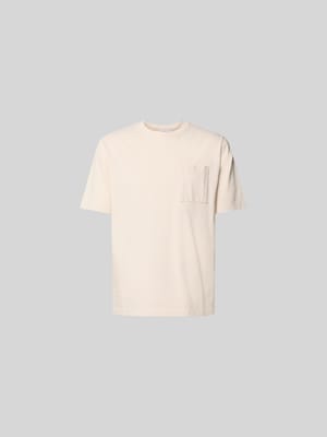 Relaxed Fit T-Shirt mit Brusttasche Shop The Look MANNEQUINE