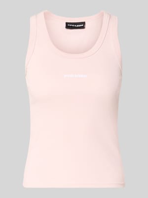 Tanktop mit Logo-Print Modell 'Cesis' Shop The Look MANNEQUINE