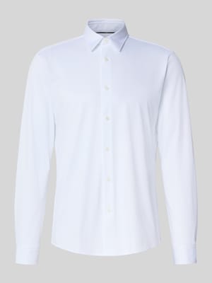 Slim Fit Businesshemd mit Struktur Modell 'P-ROAN' Shop The Look MANNEQUINE