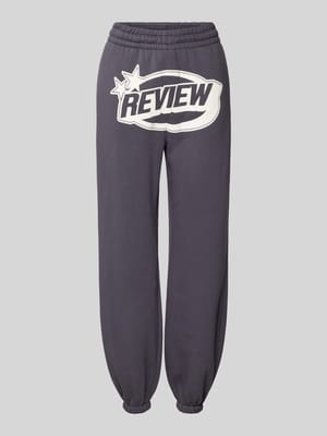 Sweatpants mit elastischem Bund Shop The Look MANNEQUINE