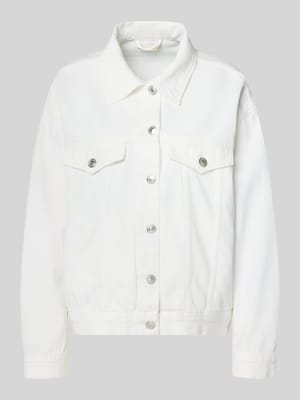 Kurtka dżinsowa z kieszeniami na piersi Shop The Look MANNEQUINE