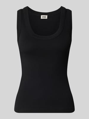 Tanktop mit Rundhalsausschnitt Modell 'TAVIRA' Shop The Look MANNEQUINE