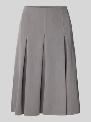 Knielange rok met plooien Shop The Look MANNEQUINE