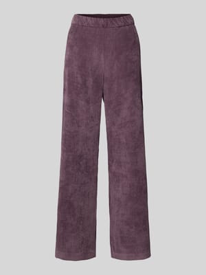 Cordhose mit Teilungsnähten Modell 'CHIARA' Shop The Look MANNEQUINE