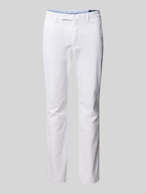 Chino met regular fit en stretch Shop The Look MANNEQUINE