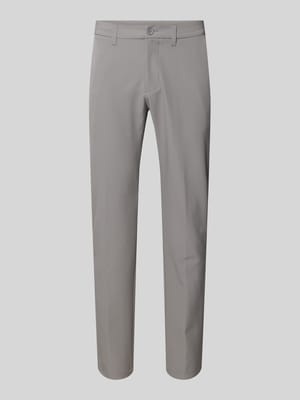 Spodnie materiałowe o kroju slim fit z wodoodpornego materiału model ‘COMMUTER’ Shop The Look MANNEQUINE