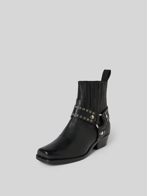 Stiefeletten mit strukturierter Sohle Shop The Look MANNEQUINE