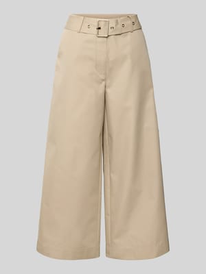 Culotte met riem, model 'Philia' Shop The Look MANNEQUINE