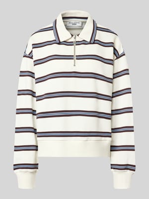 relaxed fit sweatshirt van puur katoen Shop The Look MANNEQUINE