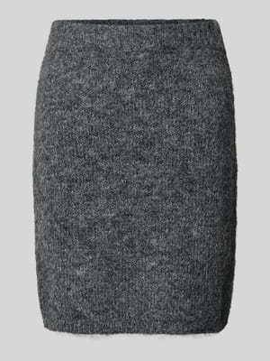 Knielange rok met elastische band, model 'Naria' Shop The Look MANNEQUINE