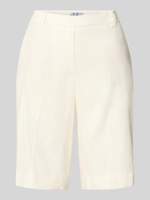 Szorty bermudy o kroju regular fit z mieszanki lnu model 'PHILIPA' Shop The Look MANNEQUINE