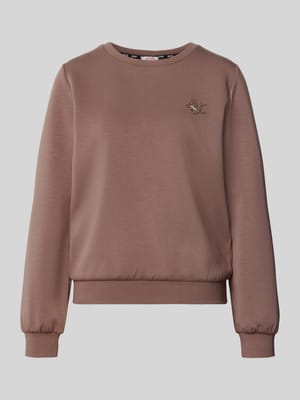 relaxed fit sweatshirt van viscosemix model 'Felpa' Shop The Look MANNEQUINE