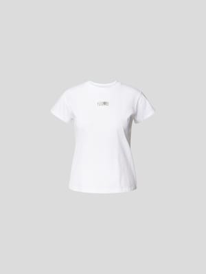 T-Shirt mit Motiv-Patch Shop The Look MANNEQUINE