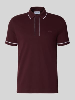 Regular Fit Poloshirt aus Baumwoll-Mix Shop The Look MANNEQUINE