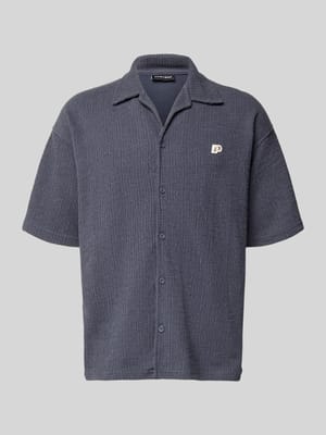 Regular Fit Freizeithemd mit Label-Patch Modell 'LIBCO' Shop The Look MANNEQUINE